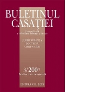 Buletinul Casatiei, Nr. 3/2007