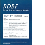 Revista de drept bancar si financiar (publicatie trimestriala, anul II, numarul 1/2007 Ianuarie-Martie)