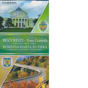 Romania Rutiera - Harta Pliabila Dimensiune: 100 x 70 cm