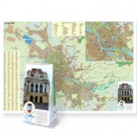 Municipiul Oradea - Harta Pliabila Dimensiune: 100 x 70 cm
