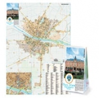Municipiul Satu Mare - Harta Pliabila Dimensiune: 100                     x 70 cm