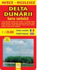 Delta Dunarii. Harta turistica si rutiera
