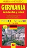 Harta Germaniei - turistica si rutiera