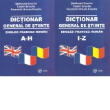 Dictionar general de stiinte englez-francez-roman (2 volume)
