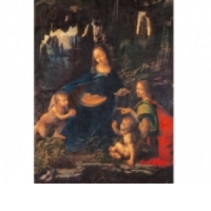 PUZZLES MUSEUM 1000 PIESE - La Vergine delle rocce (67.7 cm x 47.7 cm)