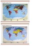 Repartitia solurilor pe Terra/Repartitia climatelor pe Terra (plansa duo)