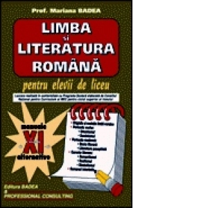 chapter livestock Embody Limba si literatura romana pentru elevii de liceu (clasa a XI-a) - Mariana  Badea