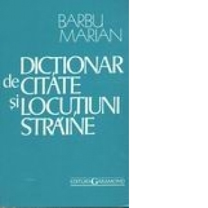 Dictionar de citate si locutiuni straine