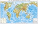 Harta celor mai importante resurse ale lumii 1400x1000 mm