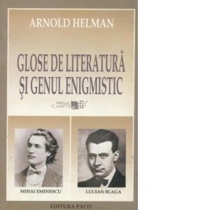 Glose de literatura si genul enigmistic