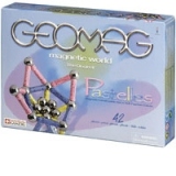 GEOMAG - Pastelles (Magnetic Construction Set in Soft Fashion Colors, 42 de piese, 6+)