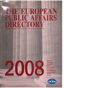 European Public Affairs Directory 2008, editia a 18-a