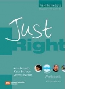 Just right - Pre Intermediate - Workbook with key (with CD)