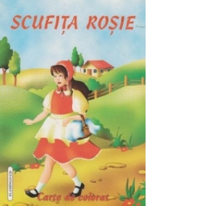 Scufita Rosie - carte de colorat