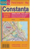 Constanta - Planul orasului 2006/2007 (1:200 000) (indexul strazilor, transport public)