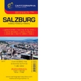 Harta rutiera Salzburg (1: 20 000)