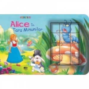 Alice in Tara Minunilor  - cub puzzle
