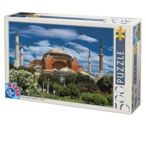Puzzle 500 piese Peisaje de zi - Hagia Sophia, Istanbul