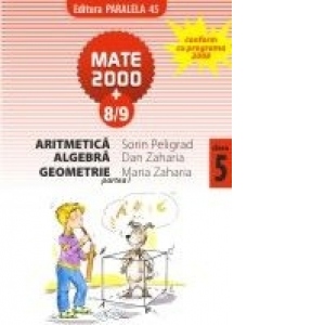 Aritmetica, algebra, geometrie, clasa a V-a, partea I (anul scolar 2008-2009)