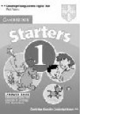 Cambridge Young Learners English Tests: Starters 1 - Answer Booklet