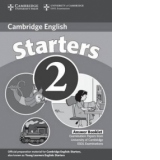 Cambridge Young Learners English Tests: Starters 2 - Answer Booklet