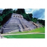 PUZZLE 1000 HIGH QUALITY COLLECTION - Templo de Los Inscripciones Mexico - Chiapas