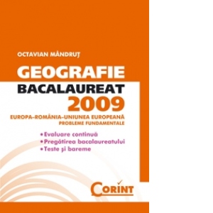 GEOGRAFIE. BACALAUREAT 2009