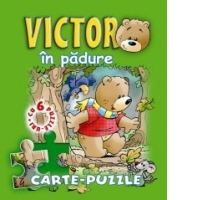 Victor in padure. Carte - puzzle.
