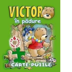 Victor in padure. Carte - puzzle.