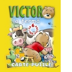 Victor la ferma. Carte - puzzle.