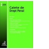 Caiete de Drept Penal, Nr. 2/2008