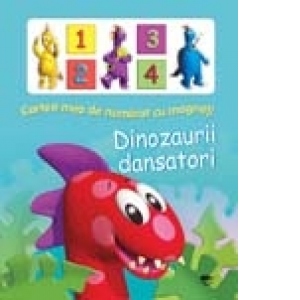 Cartea mea de numarat cu magneti - Dinozaurii dansatori