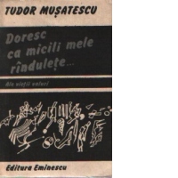 Doresc ca micile mele randulete...  Ale vietii valuri (epistole vesele)