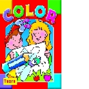 Seria COLOR Libelula - carte de colorat cu site Internet