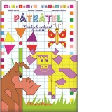 Patratel - Carte de colorat 4-5 ani
